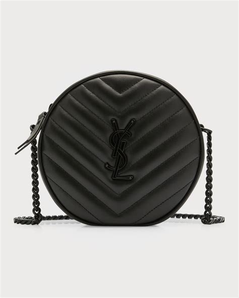 circle ysl bag|ysl round camera bag.